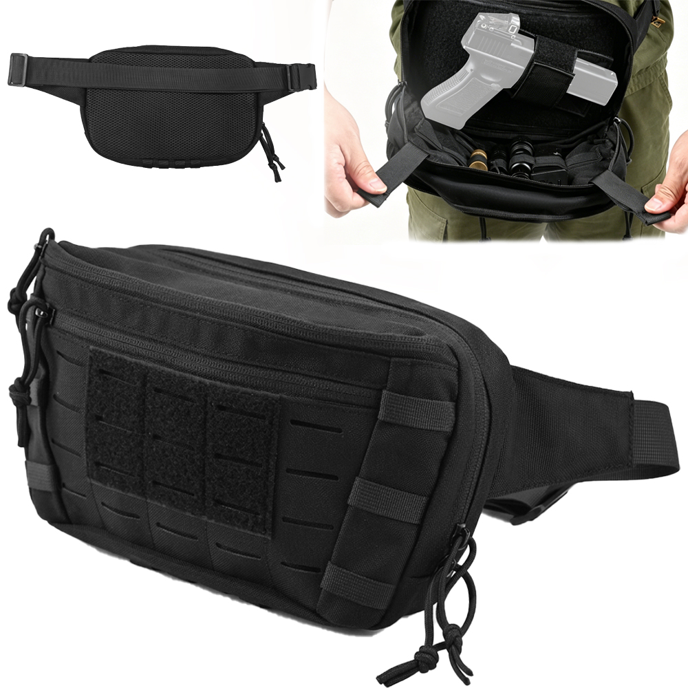 Edc Carry Bag For Pistol - Taktik Tabanca Bel Çantası CCW Fanny