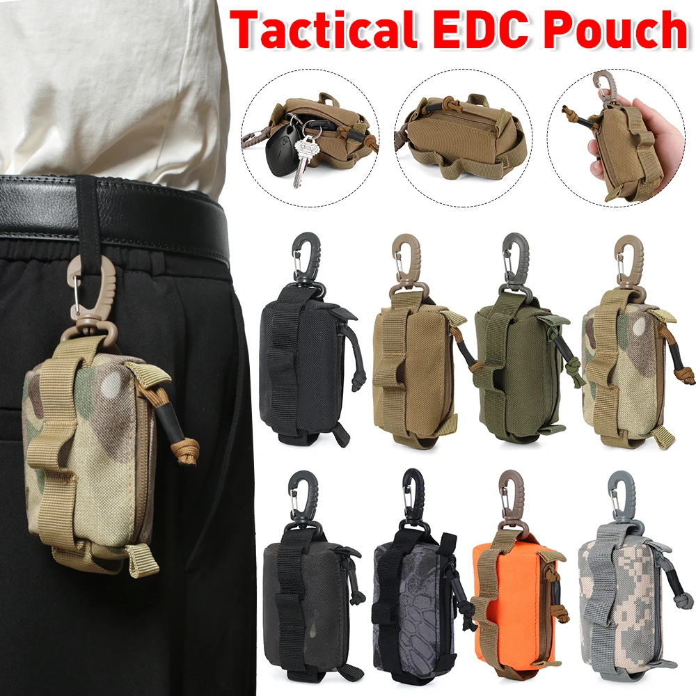 Edc Carry Card - Taktik EDC kılıfı fermuar anahtar kart