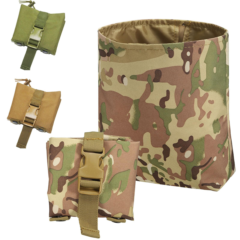 Edc Deep Carry - Yeni Molle Katlanır Şarjör Çantası Açık