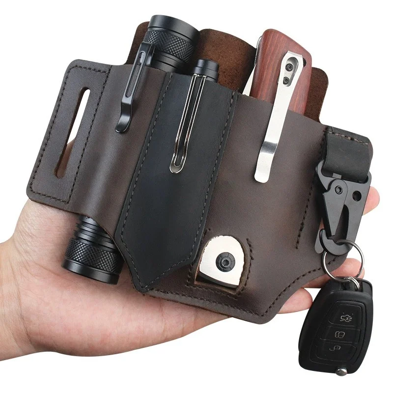 Sığır derisi Bel Askısı Taşına - Edc Carry Pocket Pouch incelemesi ve fiyatı