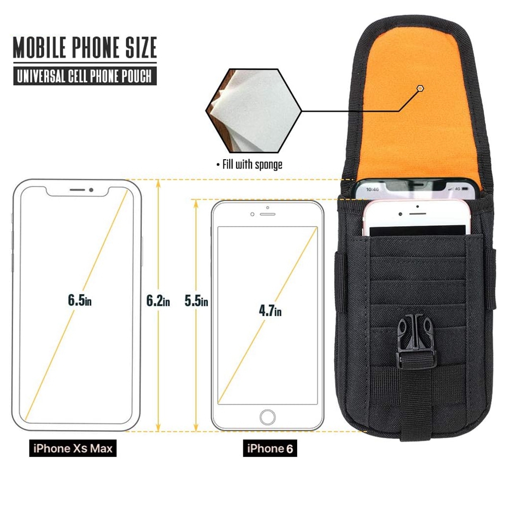 Taktik Telefon Çantası Molle,  - Edc Carry Card incelemesi ve fiyatı