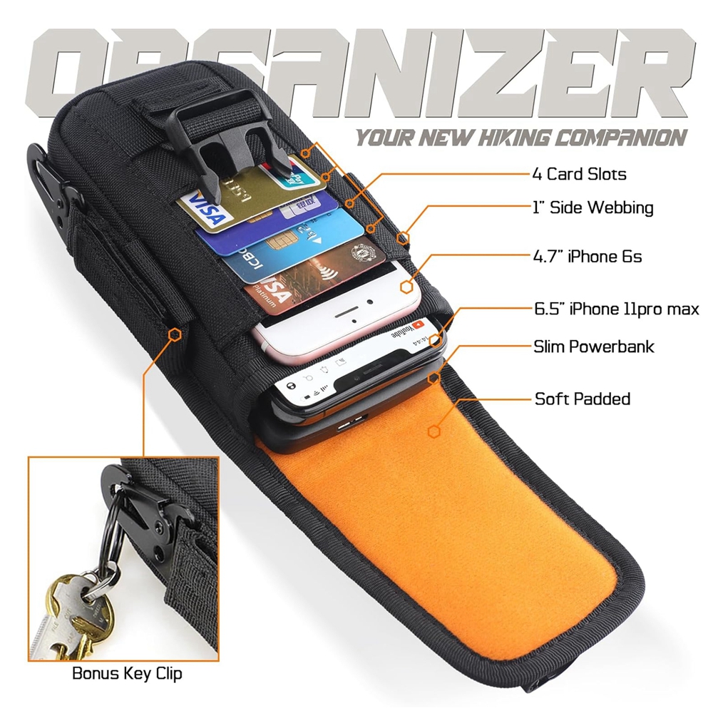 Taktik Telefon Çantası Molle,  - Edc Carry Card incelemesi ve fiyatı
