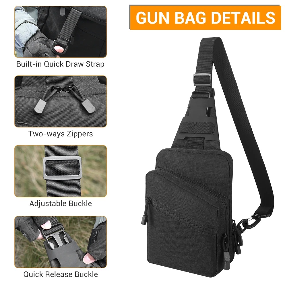 Taktik Tabanca Çantası Gizli T - Edc Carry Bag For Pistol incelemesi ve fiyatı