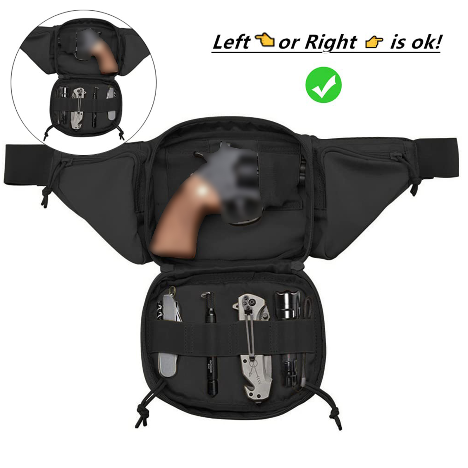 Taktik Fanny Paketi Silah Kılı - Edc Carry Bag For Pistol incelemesi ve fiyatı